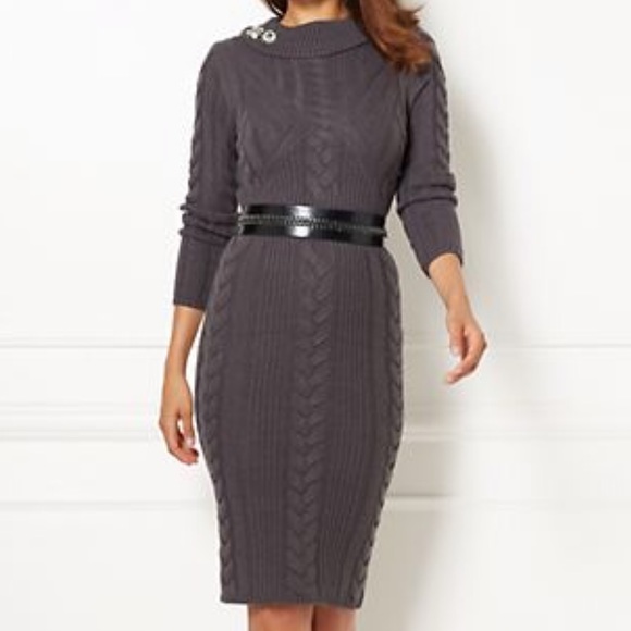 New York & Company Dresses & Skirts - Price Drop! NY&CO Eva Mendes “Abi” Sweater Dress